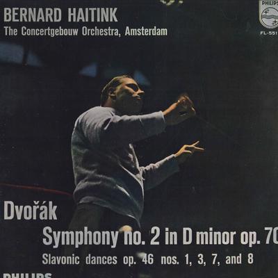 LP Record BERNARD HAITINK AMSTERDAM CONCERTG  Dvorak Symphony No. 2 Slavic Dances FL5513 PHILIPS Japan Classical Used