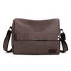 Fashion CrossBody Bag New Men Canvas Crossbody Shoulder Messenger Bags Man Casual Solid Multi Function Portable Male Bag