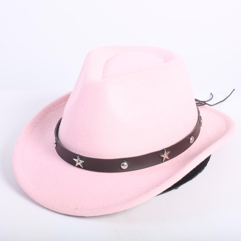 Popolare cappello da cowboy western carino per bambini, cappello jazz da rancher per bambini per esterni