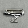 FLEOR 1pc Alnico 5 Single Coil Pickup Neck Guitar Pickup Fit TL Electric Guitar,Chrome/Gold/Black Colors Option