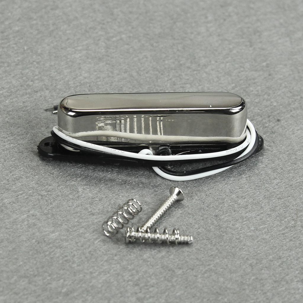 FLEOR 1pc Alnico 5 Single Coil Pickup Neck Guitar Pickup Fit TL Electric Guitar,Chrome/Gold/Black Colors Option