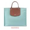 Large Laptop Tote Bag Women Men Soft Genuine Leather Handheld Briefcase With Multi-Compartment Organizer Lightweight
