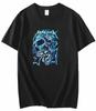 Unisex Metallic Band Retro Metal Ready Hell Tour Black T-Shirt WoUnisex Tops T-Shirt Harajuku Casual MEOWTALLICA Top Unisex