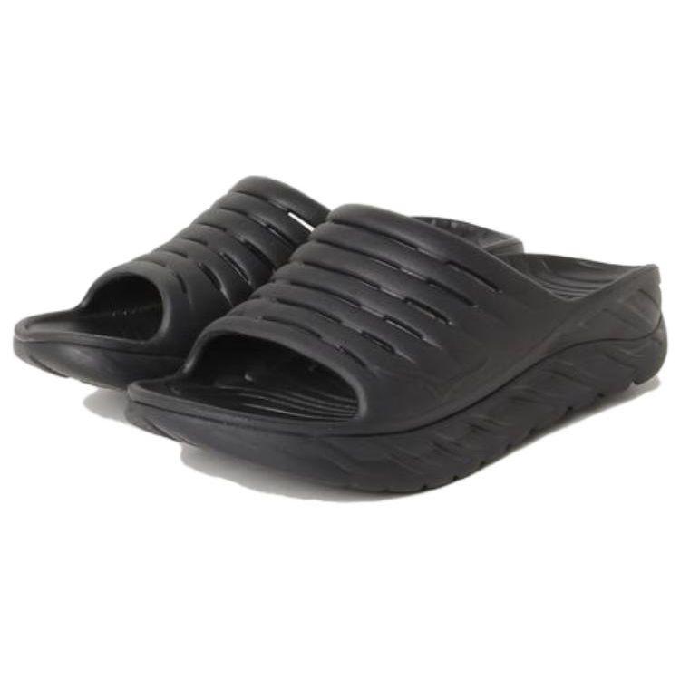 HOKA Ora Recovery Slide 2 Zwart Heren Sneakers 1099673-BBLC