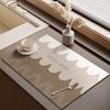 Melard Style Drain Pad Coffee Machine Special Water Absorbing Countertop Insulation Cup Kitchen Drainage Pads Home Decoration