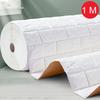 Foam Wall Sticker Self-Adhesive Brick Wallpaper DIY Wallpaper Roll  Background Wall