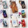 For Samsung A05 Case Clear Cute Cat Fashion Flowers Cool Painted Back Cover For Samsung Galaxy A05 Phone Case SM-A055F SM-A055M