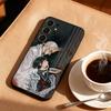 Mr. Masked Fox and the Female Student Phone Case For Samsung S26,S25,S24,S21,S22,S23,S30,Ultra,S20,FE,Lite,10,9,Black Cover