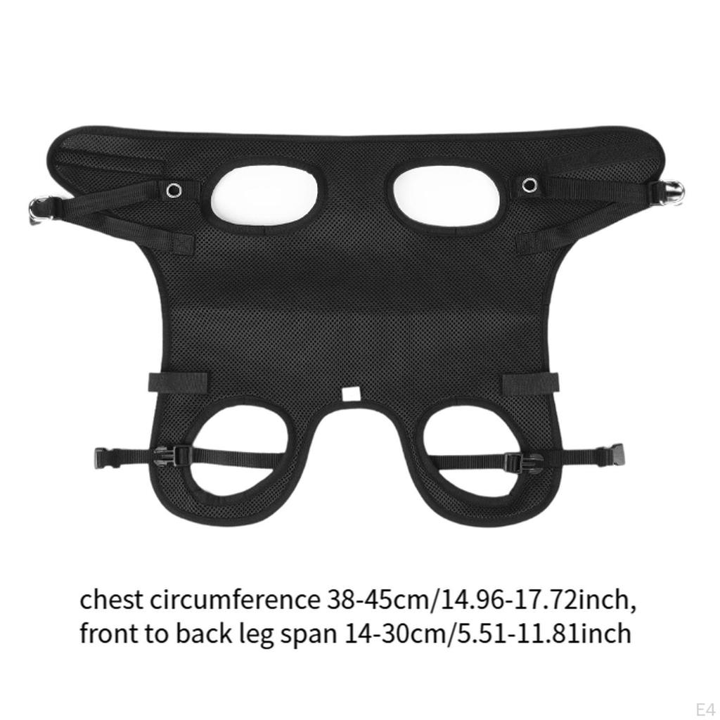 Dog Lift Support Harness Carrier Adjustable Straps Breathable Walking Assistance