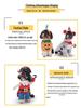 Christmas Pet Costume: Bat, Pirate, Clown, Delivery Outfit for Dogs