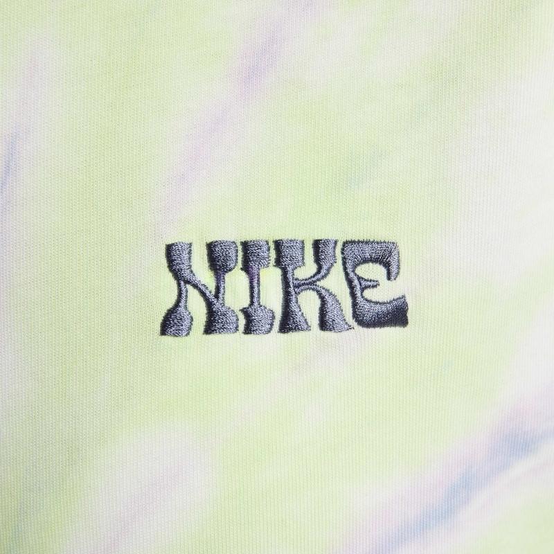 Nike Sportswear NSW GCEL Round Neck College Style Comfortable Soft Letter Sports Breathable Short Sleeve T-Shirt Women T-Shirt Light-Yellow IF0612731