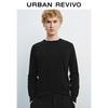 UR Men's Solid Color Long-Sleeve Knit Sweater