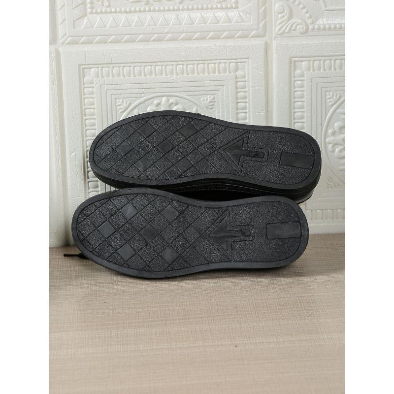 Scarpe da Ginnastica Casual Comode da Donna per l'Autunno, Suola Morbida, Nere Antiscivolo per il Lavoro.