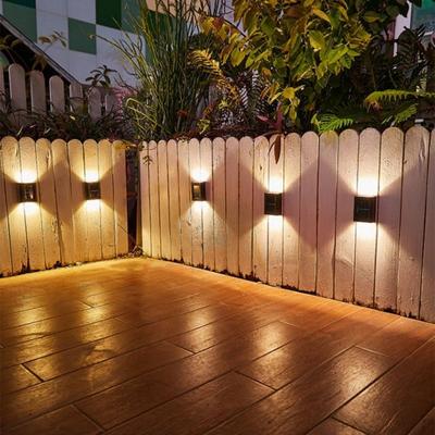 Dobra dekoracja Solarna lampa ścienna Zewnętrzne oświetlenie góra-dół Podwórko Lampa LED Lampa ścienna Ogród Solarna lampa kontrolna Wodoodporne oświetlenie uliczne