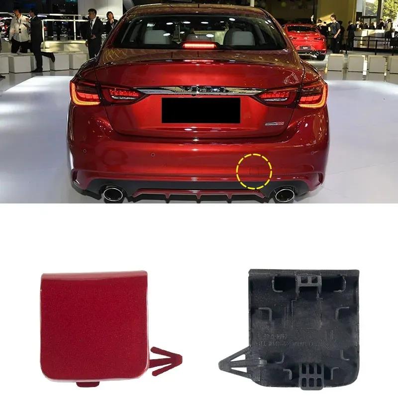 Auto Front or Rear Bumper Tow Hook Cap Towing Eye Cover for Infiniti Q50 2018 2019 2020 2021 2022