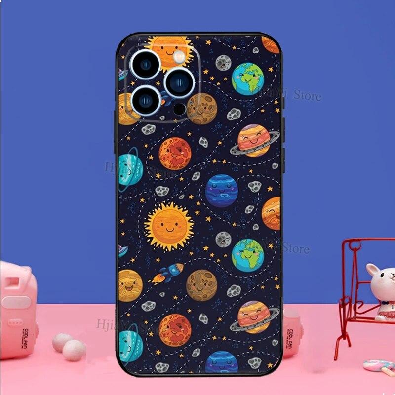 Magic Space Planet Phone Case For iPhone Samsung Galaxy Redmi Xiaomi Oppo OnePlus Note S A 7 8 9 10 11 12 13 14 20 21 22 23 53 54 Pro Max Plus Ultra