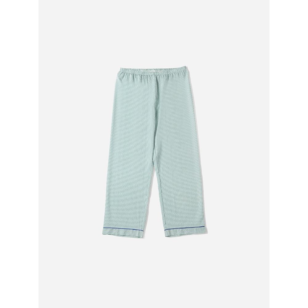 

Daiso [обычный] Пижамные брюки с кантом XL Зеленый