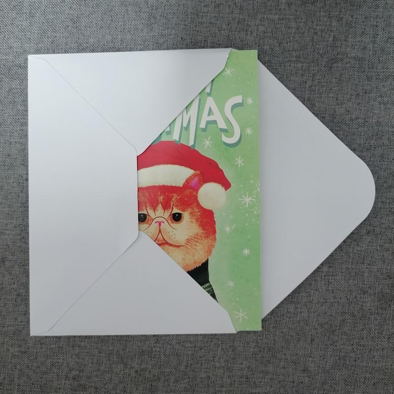 2026 Nová nekonečná mňoukací vánoční hudební karta Vánoční dárek pro dítě Kočka Mňoukající hudba Pohlednice Novoroční dekorace Dárky