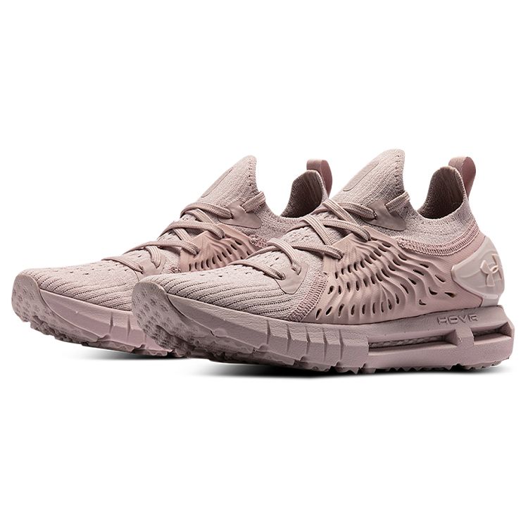 Under Armour HOVR Phantom RN Comfortable Fabric Synthetic Leather Low Top Casual Running Shoes Women Sneaker Pink 3025228-600