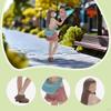 1:64 Girl Model Figure Mini People Movie Props DIY Layout Scenery Accs Character Handpainted