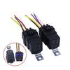 Automotive Relay - /24V 40A Waterproof Relay Switch | Waterproof Relay with Socket Wire