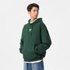 Li Ning Sportovní životní styl Série Volný střih S kapucí Tištěné písmeno Ležérní mikina Unisex mikina Zelená AWDU923-9