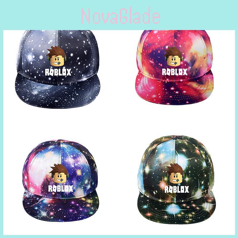 Game Roblox Starry Sky Baseball Cap Unisex Hip Hop Trucker Hat