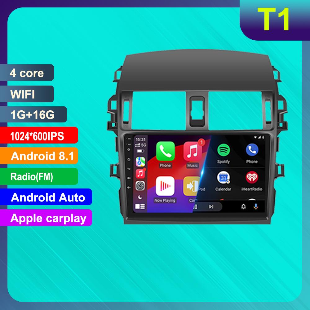 

Toyota Corolla 06-13 Android GPS Navigation with Bluetooth, Reversing Camera, CarPlay