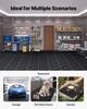 Interlocking Drainage Mats, 310 X 310 Mm, Modular Garage Flooring Tiles, Non-Slip PP Drainage Floor Tiles, Self-Draining, Easy Installation, for