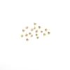 Copper Patterned Nail Cap Decorative End Cap for DIY Jewelry Making 10 Pcs