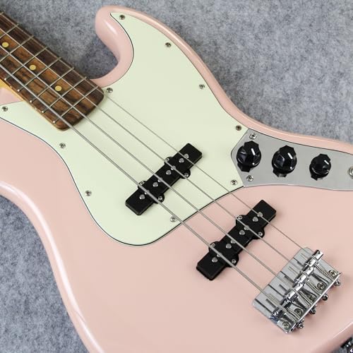 Captadores FLEOR Alnico 5 Jazz Bass, Conjunto de Captadores Braço e Ponte, 4 Cordas, Peças para Captador de Guitarra Fender Jazz Bass