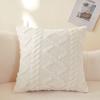 Plush Solid Color Pillow Bed Bedside Pillow Core Sofa Pillow