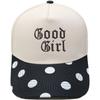 Good Girl Truck Driver Hat Embroidery Vintage Leopard Print Color Matching Baseball Cap European and American Men's Casual