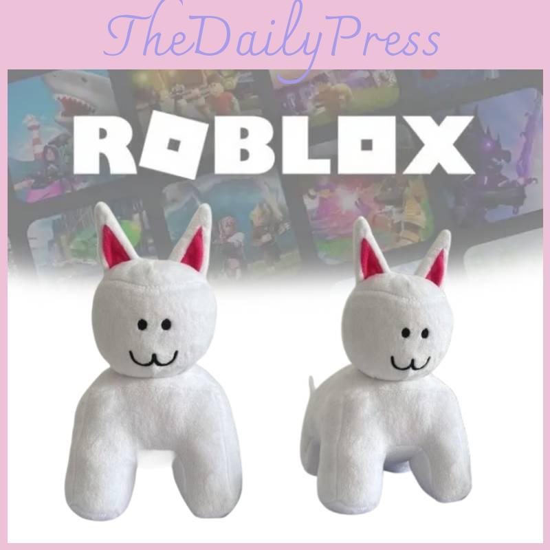 Roblox Classic Kitty Plush Toy With Pp Cotton Filling For Collectors And Kids