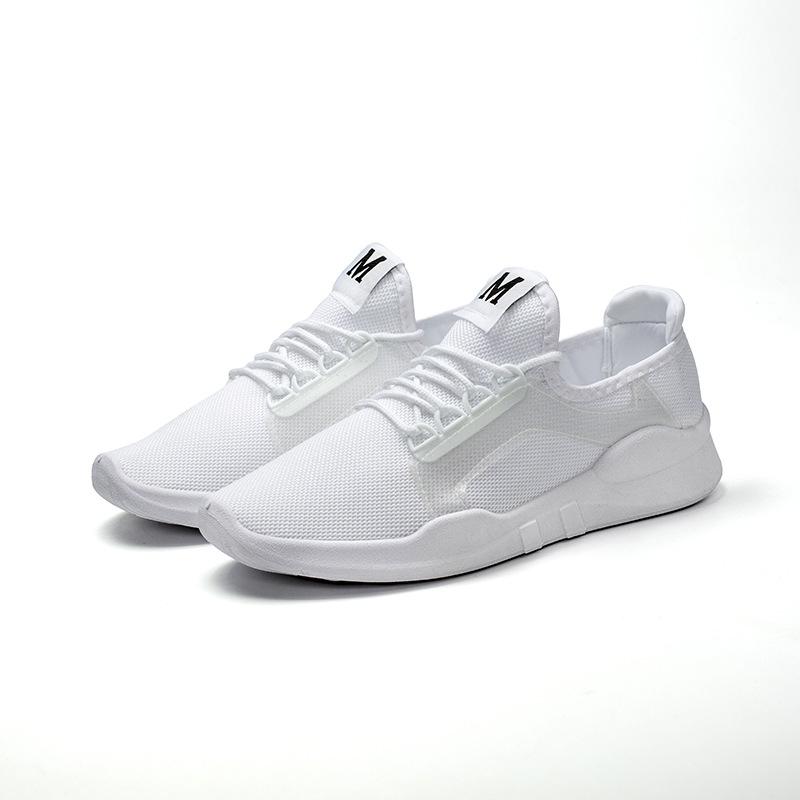 Sneakers spring and summer new mesh breathable lightweight shoes thick-soled high-fitting sneakers Female 36