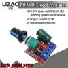 LIZAO 5A 90W PWM Motor Speed Control Module DC 4.5-35V 12V 24V Adjustable Speed Governor Switch Driver Board