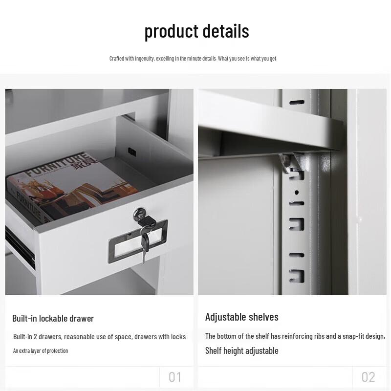 GEPAD GP-185-1D Secure File Cabinet
