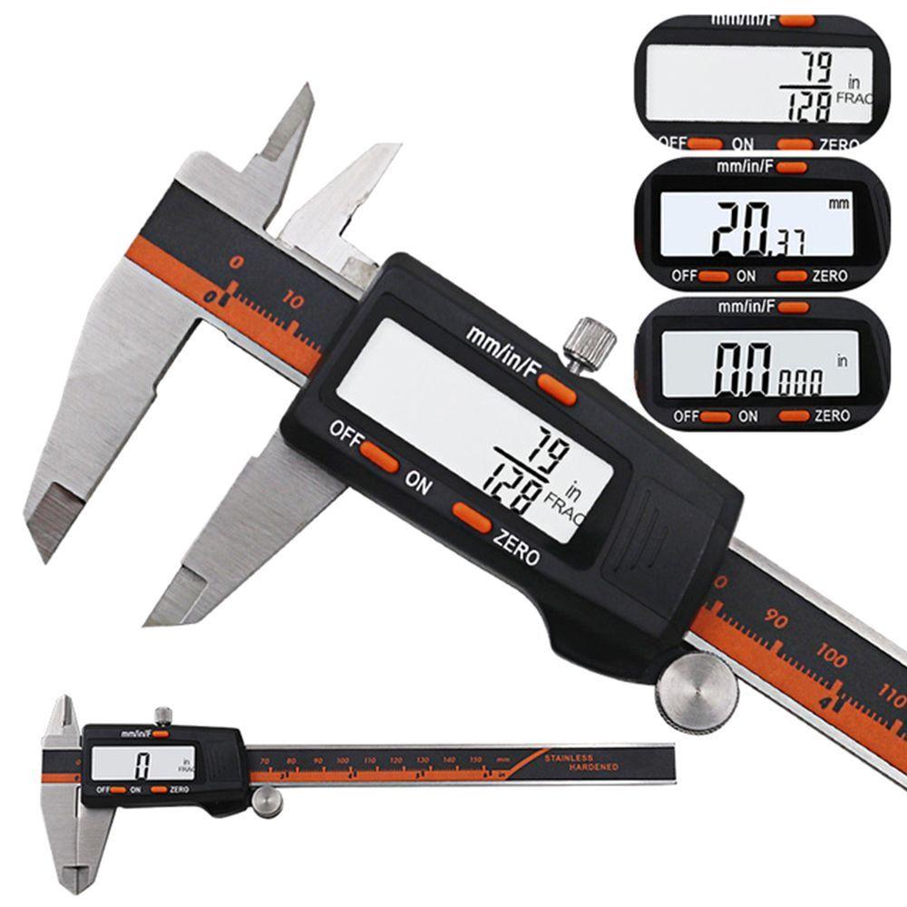 6 Inch Vernier Caliper Auto-Off Feature Measuring Tool Accurate Digital Caliper  Engineering