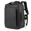 Men's Large Capacity Business Travel Backpack with USB Charging