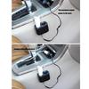 Car Charger Adapter Single USB Quick Charging Car Power  Socket Splitter with LED Light for Tablets Phones