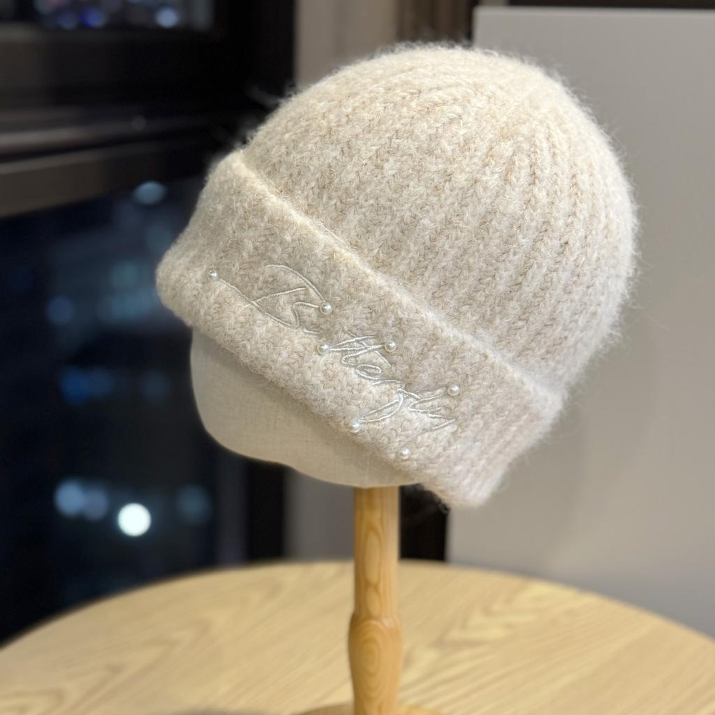 New Fashion Hats for Women Winter Woolen Hats Stylish Knitted Hats Korean Style Autumn and Winter High Quality Warm and Versatile Cold Hats