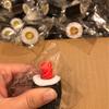 New Creativity Novelty Simulation Food Sushi Fish Bamboo Wheel Squeeze Stress Relief Toy Children'S Fun Pendants Craft Gift