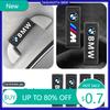 KWYP9 Hot Car Emblem Roof Handle Protection Pull Gloves Auto Interior Accessories For BMW M Performance E36 E60 E90 X2 X1 X3 X5 E