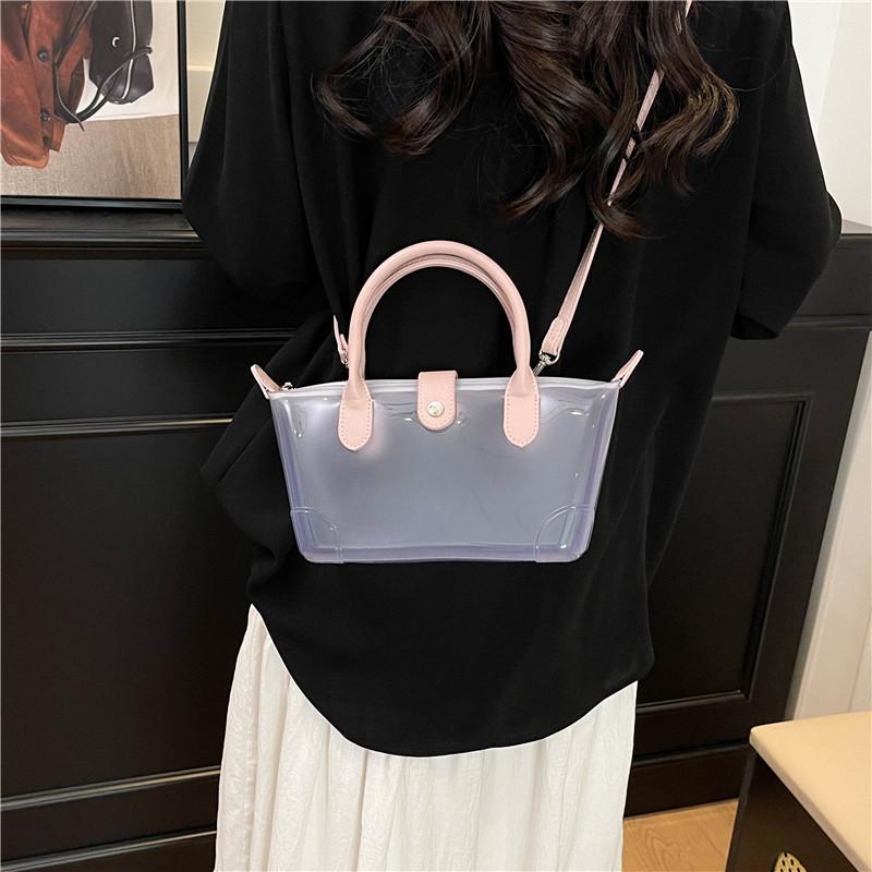 Mode High-End Schultertasche Damen Kleine Frische Jelly Bag Sommer Neu Wasserdichte Handtasche Umhängetasche
