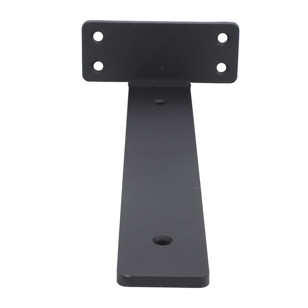 6Pcs 10in Shelf Bracket Iron L Shaped 200lbs Bearing Floating Shelf Bracket for Study Makeup Room