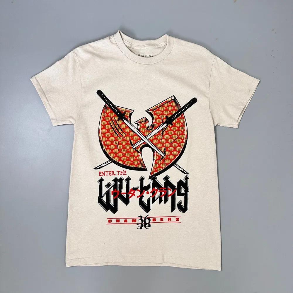 Унисекс хлопковая футболка с коротким рукавом и круглым вырезом Wu Tang Clan Swords S