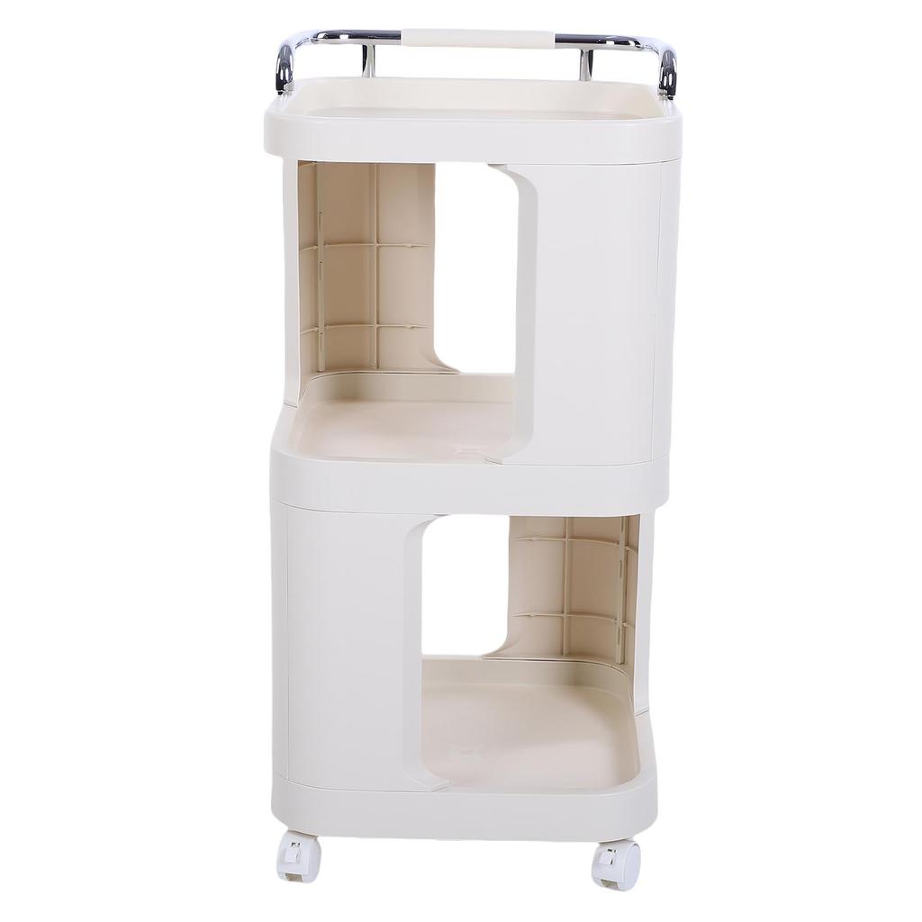 Rolling Utility Cart with Handle Multi Functional Storage Trolley for   Living Room Movable Storage   with Wheels