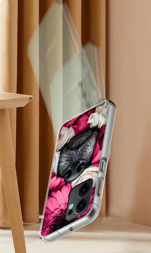 Etui Do Oppo Reno 13F 5G / 13 Fs 5G Foto Obudowa Case Plecki Pies + Szkło
