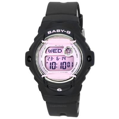 Baby-G Cyfrowy Pasek z Żywicy Różowa Tarcza Kwarcowy BG-169U-1C 200M Zegarek Damski