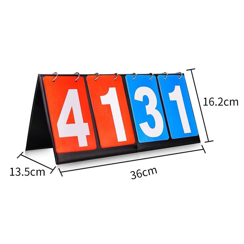 WEZHO 4-Digit Multi-Sport Scoreboard